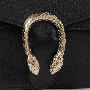 Dionysus medium shoulder bag black leather