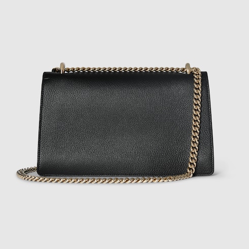 Dionysus medium shoulder bag black leather