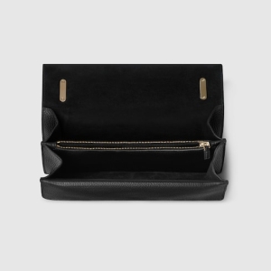 Dionysus medium shoulder bag black leather