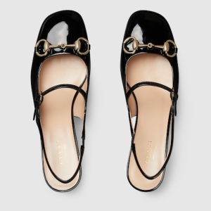 Women's Horsebit pump black