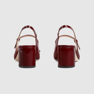 Women's Horsebit pump Rosso