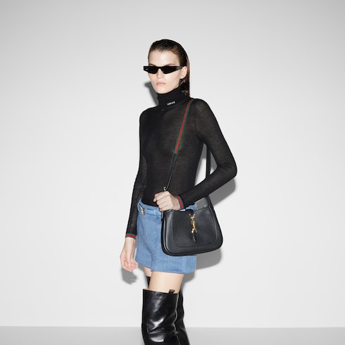 Gucci Jackie 1961 medium bag  black leather