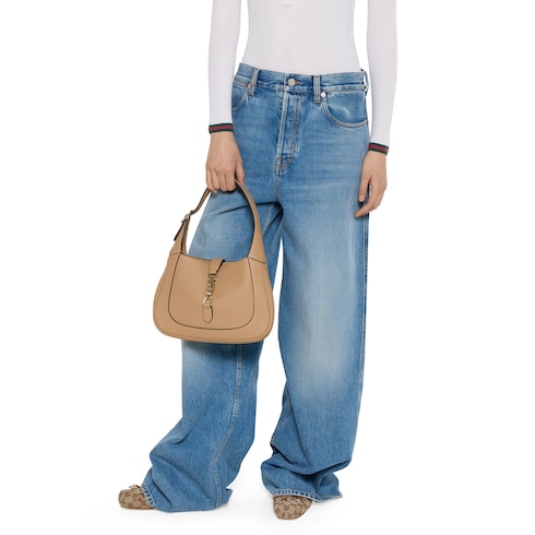 Gucci Jackie 1961 medium bag beige leather