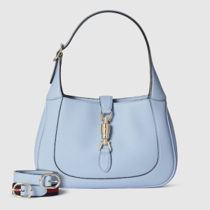Gucci Jackie 1961 medium bag light blue leather