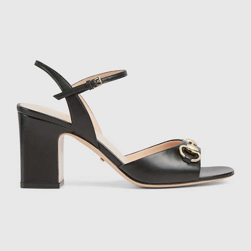 Women's Horsebit sandal black