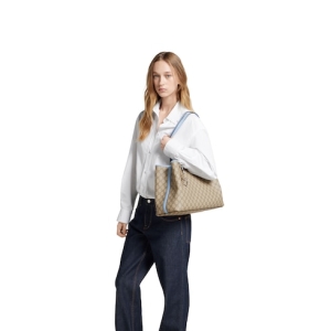 GG Emblem large tote bag