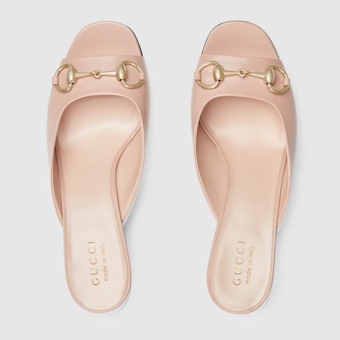 Women's Horsebit slide light pink