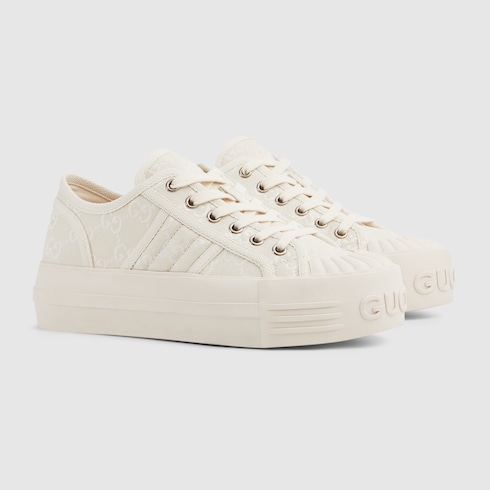 Women's chunky trainer white