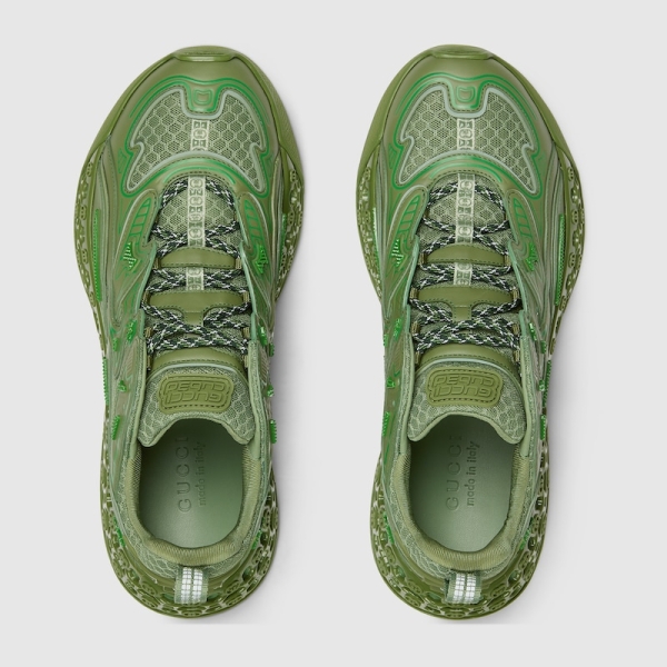 Men's Gucci cub3d trainer green