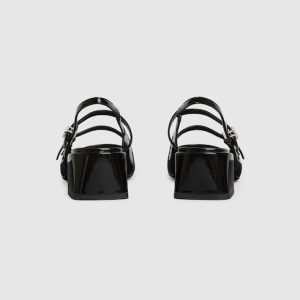 Women's pump with Double G black