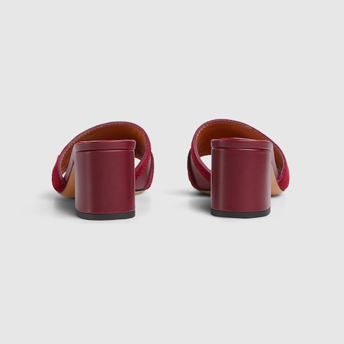 Women's slide sandal with Horsebit