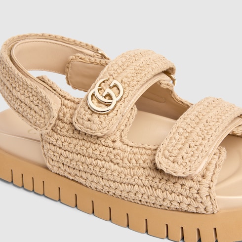 Women's sandal with Double G
