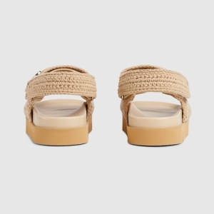 Women's sandal with Double G