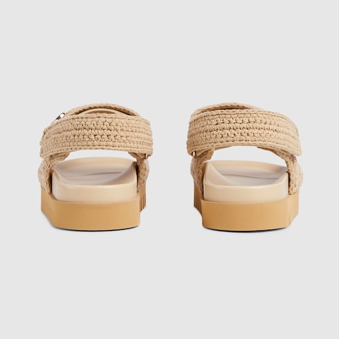 Women's sandal with Double G