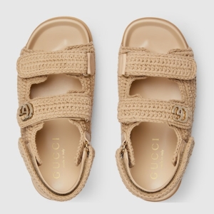 Women's sandal with Double G