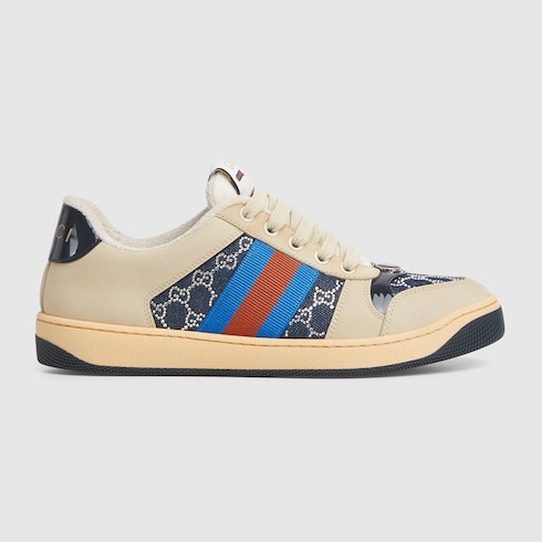 Women's GGcrystal Screener sneaker Style ‎836568 FAES3 4050