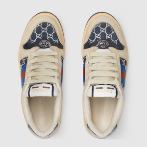 Women's GGcrystal Screener sneaker Style ‎836568 FAES3 4050