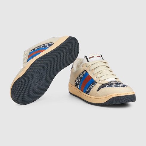 Women's GGcrystal Screener sneaker Style ‎836568 FAES3 4050