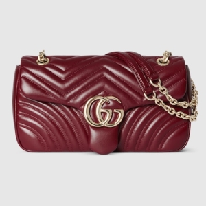 GG Marmont medium shoulder bag Rosso