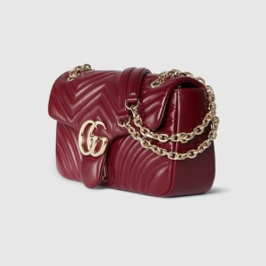 GG Marmont medium shoulder bag Rosso