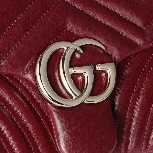 GG Marmont medium shoulder bag Rosso