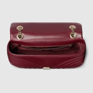 GG Marmont medium shoulder bag Rosso