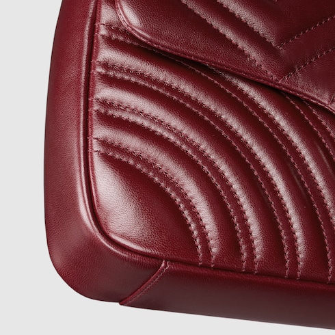 GG Marmont medium shoulder bag Rosso