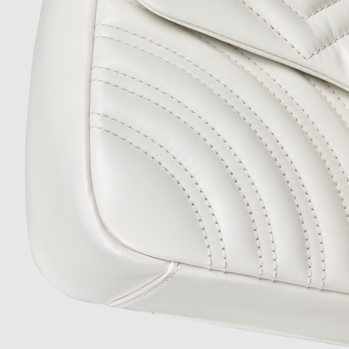 GG Marmont medium shoulder bag white