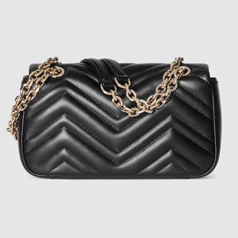 GG Marmont small shoulder bag black
