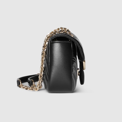 GG Marmont small shoulder bag black