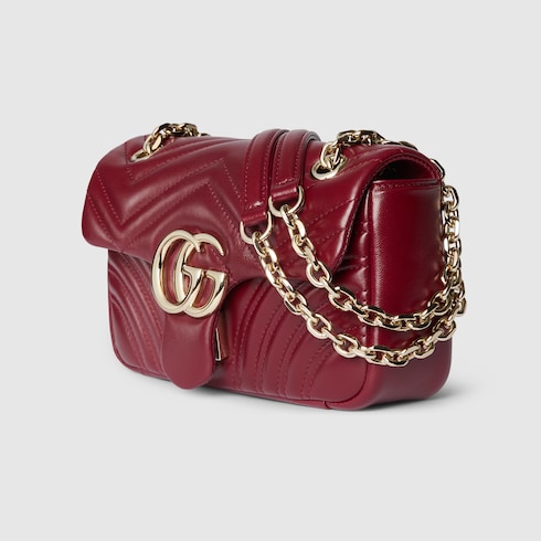 GG Marmont small shoulder bag Rosso