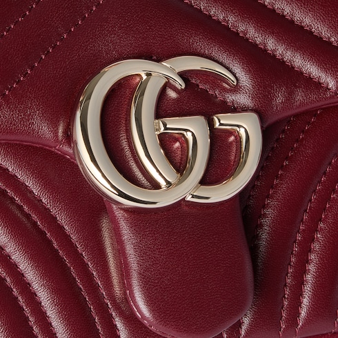 GG Marmont small shoulder bag Rosso