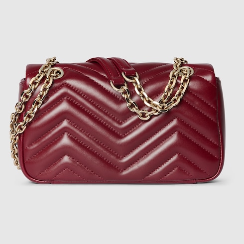 GG Marmont small shoulder bag Rosso