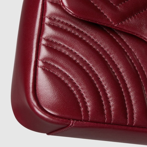 GG Marmont small shoulder bag Rosso