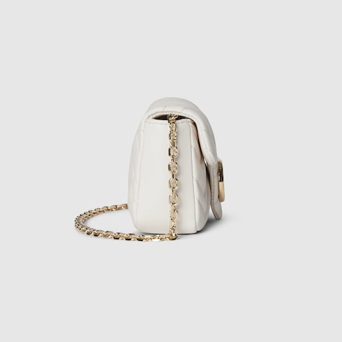 GG Marmont mini shoulder bag white