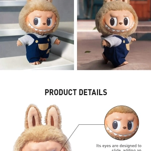 LABUBU Time to chill-Vinyl Plush Doll