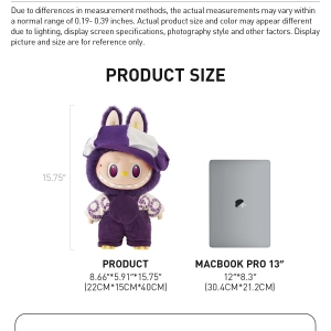 LABUBU × PRONOUNCE-BE FANCY NOW Vinyl Plush Doll