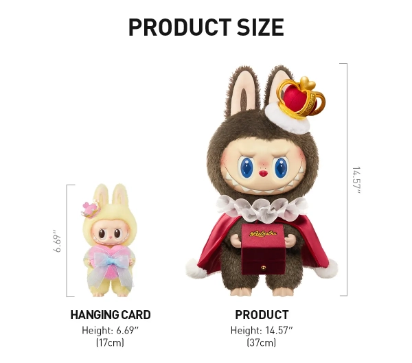THE MONSTERS Let's Checkmate Series-Vinyl Plush Doll