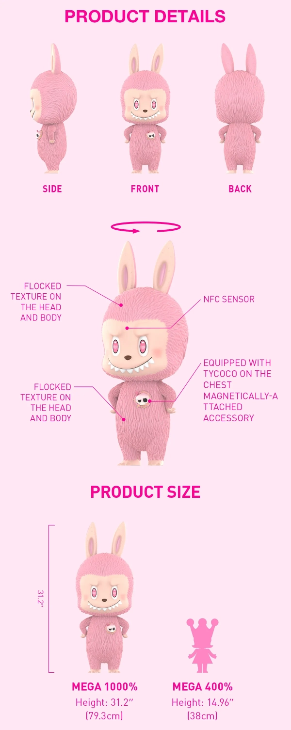 MEGA LABUBU TEC 1000% All About Us