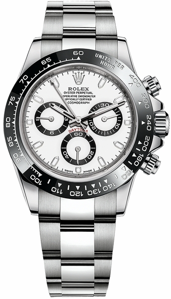 Cosmograph Daytona Panda Dial Steel Men's Watch 116500LN-0001