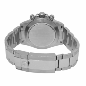 Cosmograph Daytona Steel Bezel Black Dial Men's Watch 116520-0015