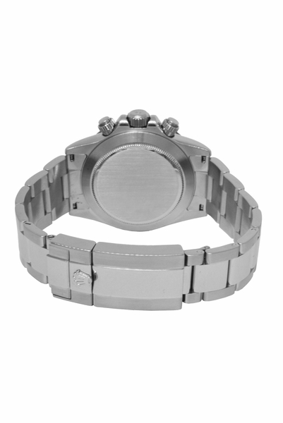 Cosmograph Daytona Steel Bezel Black Dial Men's Watch 116520-0015