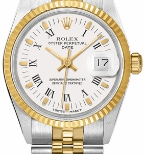 Datejust 31 White Dial Steel & 18k Yellow Gold Women's Watch 68273