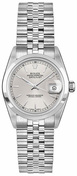 Datejust 31 Silver Index Dial Jubilee Bracelet Women's Watch 78240
