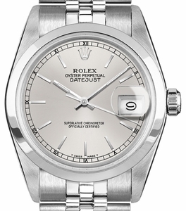 Datejust 31 Silver Index Dial Jubilee Bracelet Women's Watch 78240