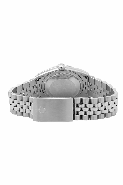 Datejust 36 Silver Index Dial Fluted Bezel Unisex Watch 16234