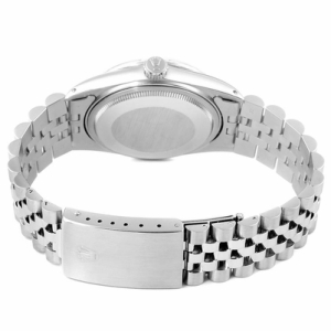 Datejust 36 Stainless Steel Engine Turned Bezel Unisex Watch 16030