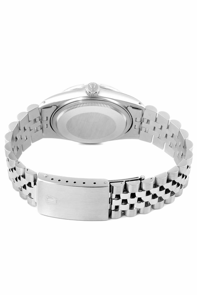 Datejust 36 Stainless Steel Engine Turned Bezel Unisex Watch 16030