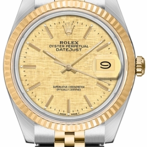 Datejust 36 Yellow Gold & Steel Automatic Unisex Watch 16233