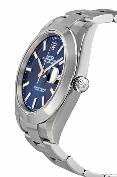 Datejust 41 Blue Dial Men's Watch 126300-0001